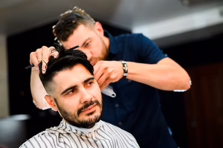men hair stylist